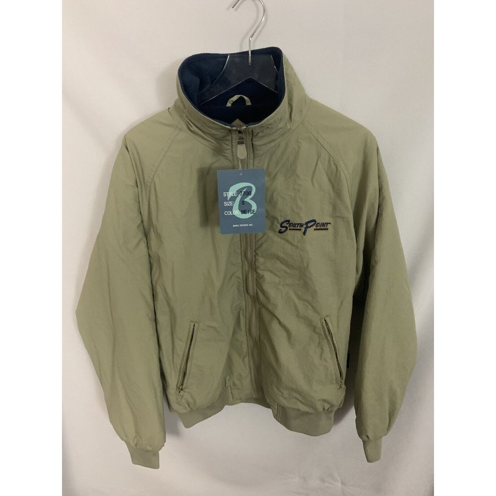Baru Sports Beige Men’s S NWT Full Zip Jacket Coat